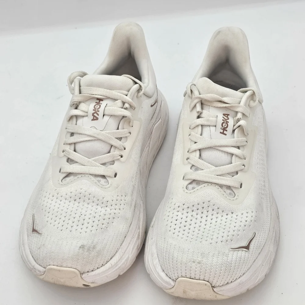 Hoka Arahi 7 Women's Running Shoes, White, US 6B – Preowned - Picture 4 of 13